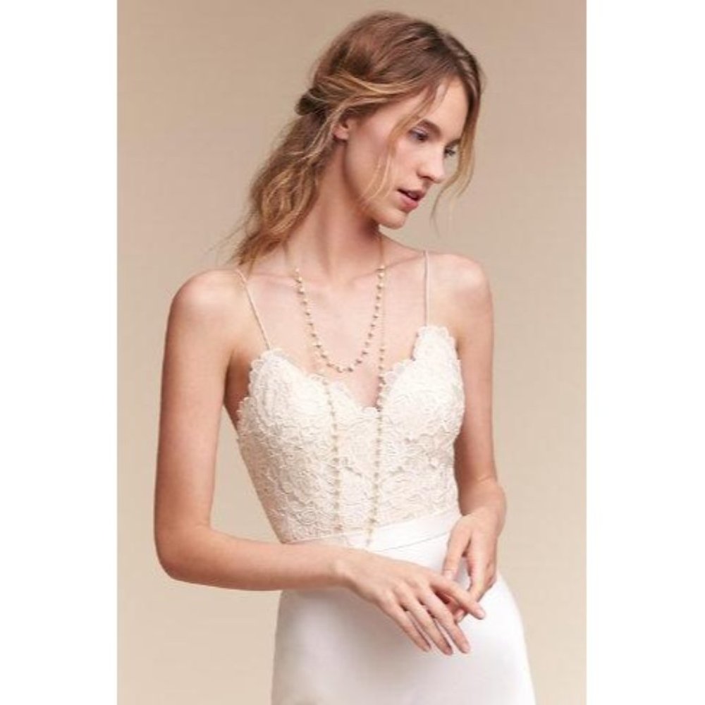 BHLDN Catherine Deane Havana Corset Size 14 Wedding Bridal